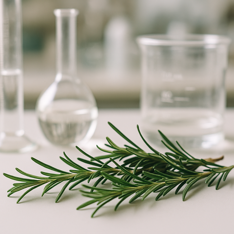 kwas rozmarynowy olejek rozmarynowy