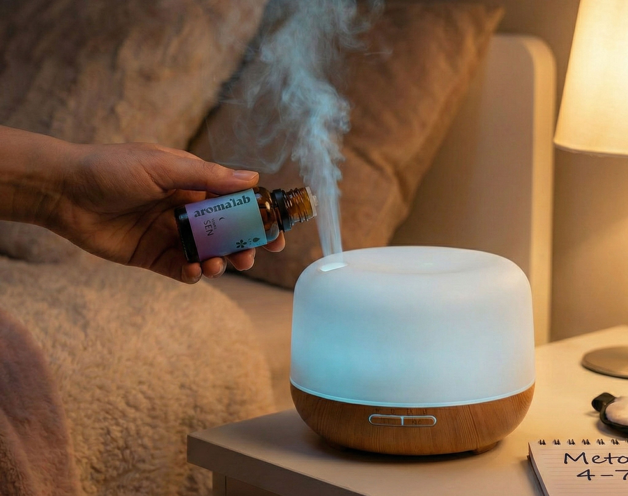 Przetestowałam „Metodę 4-7-8” z olejkiem lawendowym. Zasnęłam w 2 minuty – oto jak to zrobić.