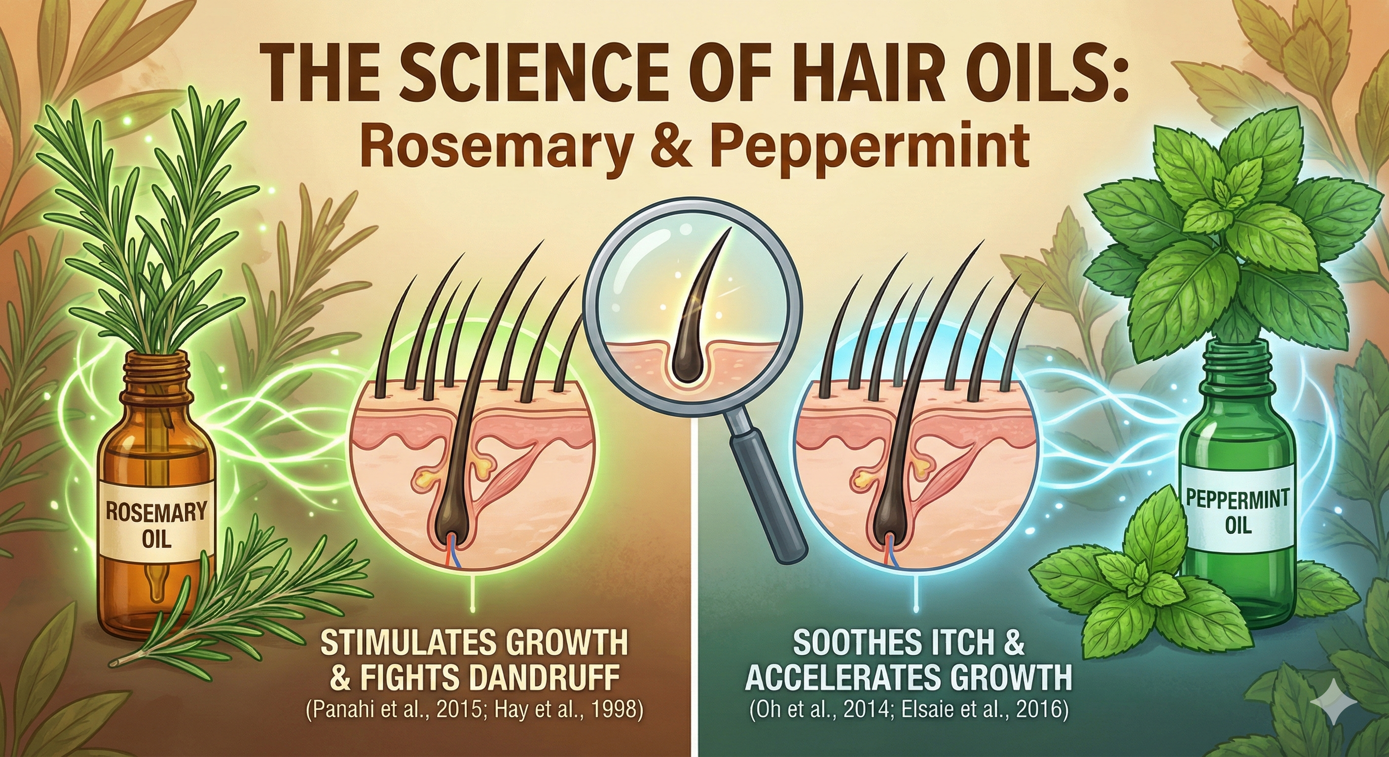 olejki eteryczne włosy