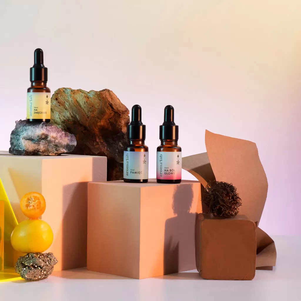 Autorskie mieszanki olejków eterycznych AromaLab